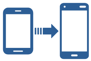 乗り換えを示すアイコン画像